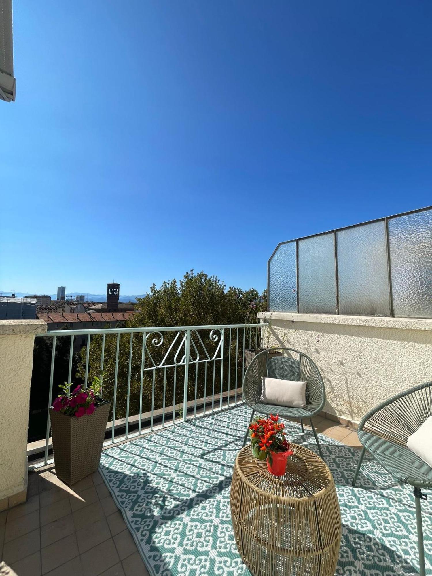 Attico Ellen Terrazza Con Vista Apartment Turin Luaran gambar