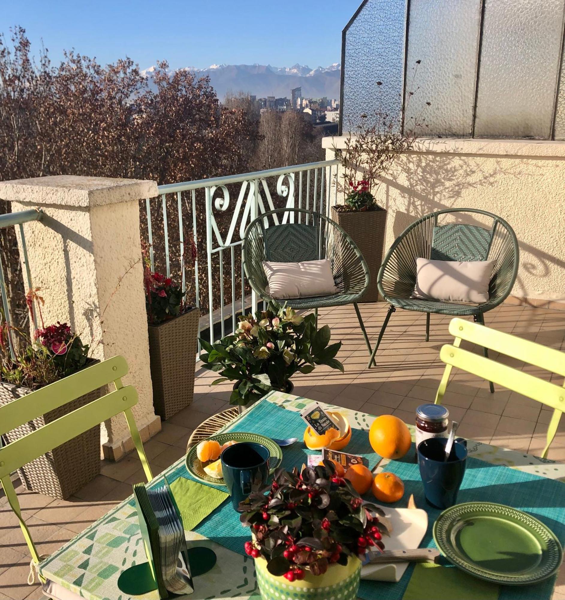 Attico Ellen Terrazza Con Vista Apartment Turin Luaran gambar